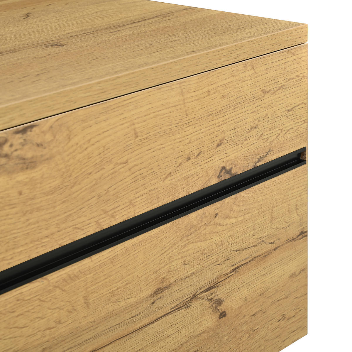 TV-LOWBOARD Holzfarben 180/38/45 cm - Naturfarben, Holzwerkstoff (180/45/38cm) - PANGIVO