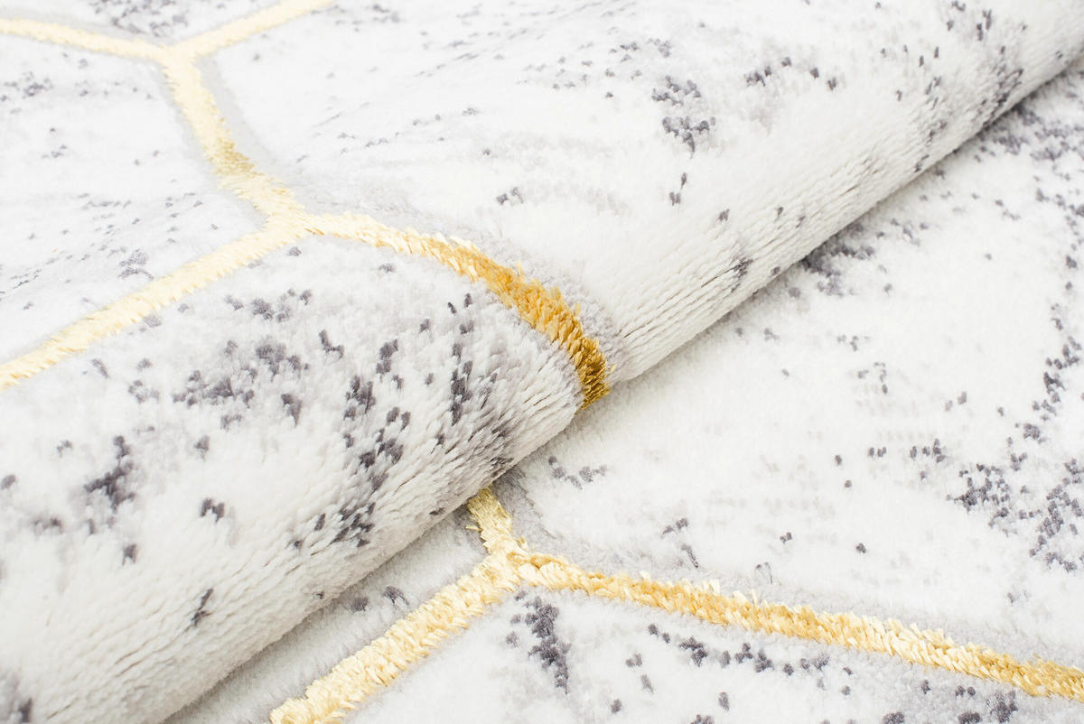 TEPPICH SHINE Creme 160/220 cm - Creme, Textil (160/220cm) - Tapiso