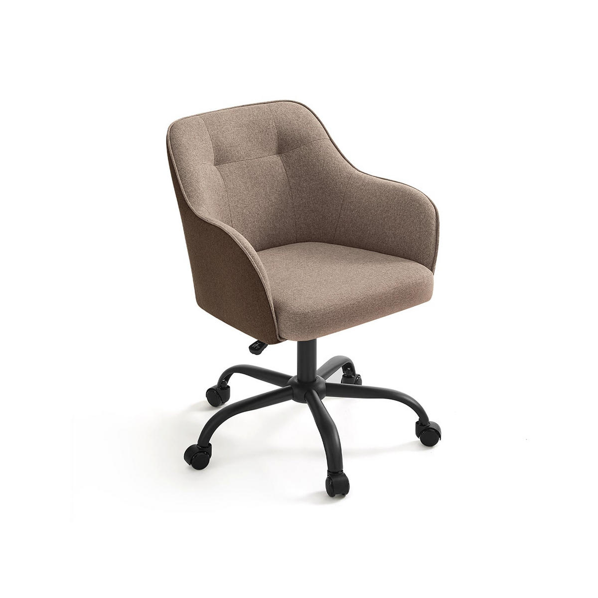 BÜROSTUHL ADELAIDE - Braun, Holzwerkstoff (65/93/69cm) - Hansiro