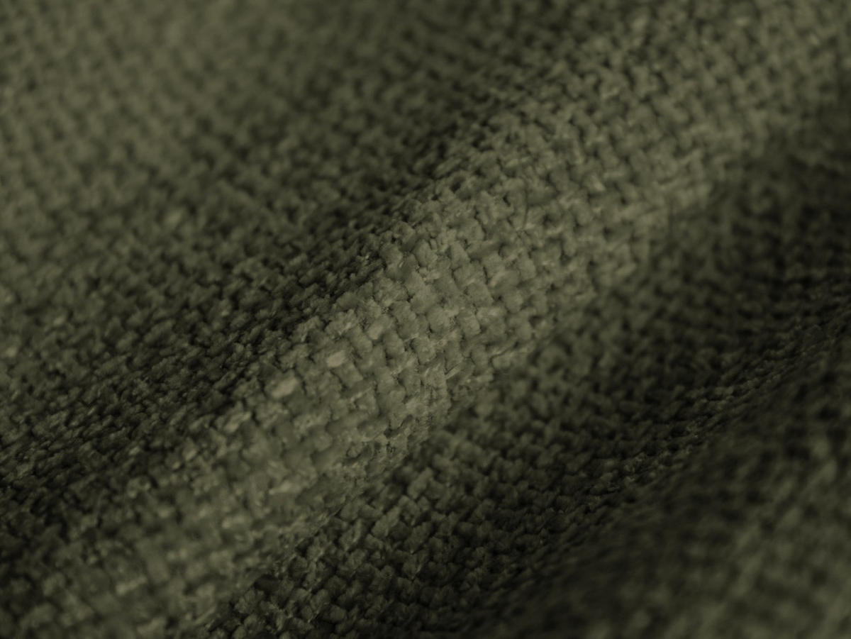 SOFA Blair aus Chenille-Stoff grün meliert 2 Sitzplätze - Grün, Textil (87/80/194cm) - Micadoni