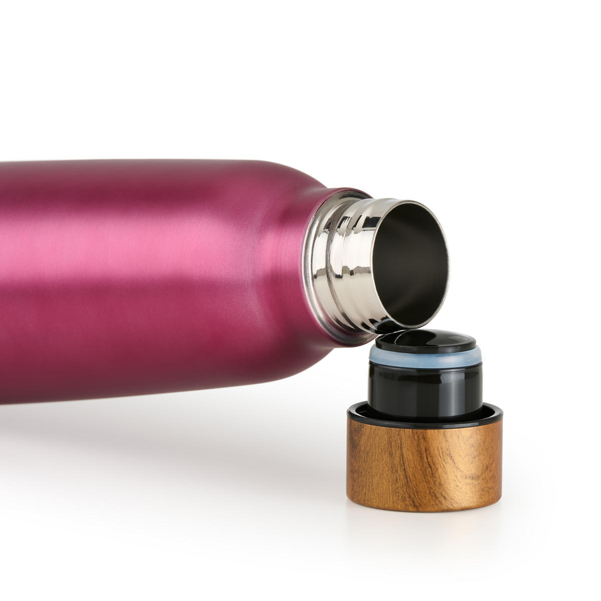 THERMOSFLASCHE Ray 500 ml, Pink - Pink, Metall (0.5L) - Blumtal