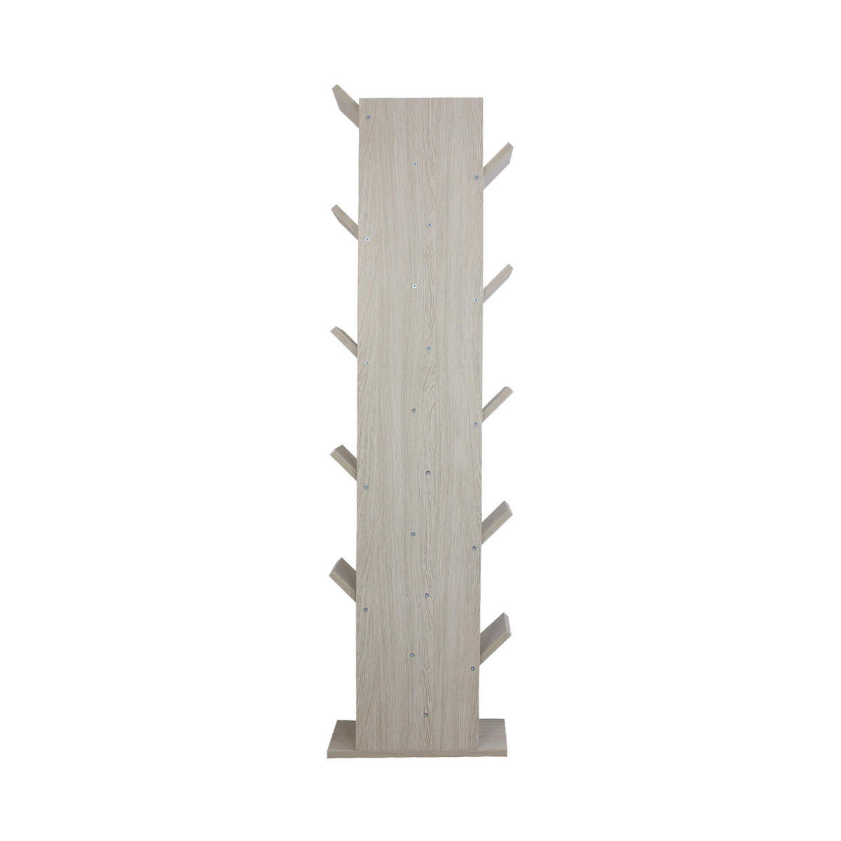BÜCHERREGAL Grau 22/45/160 cm - Grau, Holzwerkstoff (22/160/45cm) - Mobili Rebecca