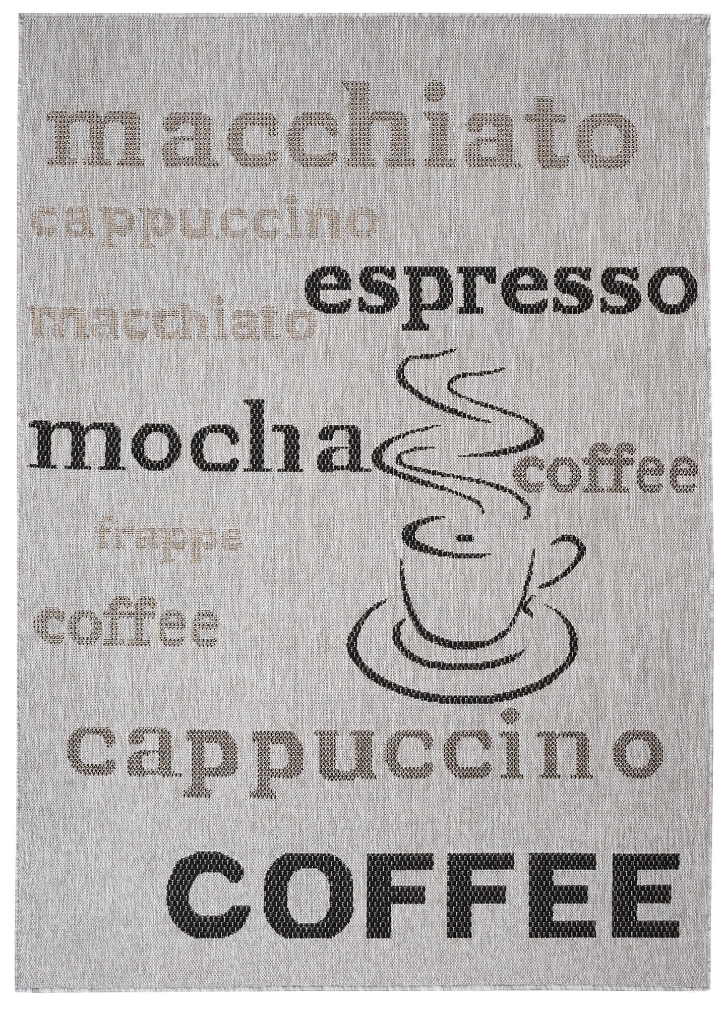 TEPPICH MELISSA Grau 200/290 cm - Grau, Kunststoff (200/290cm) - Tapiso