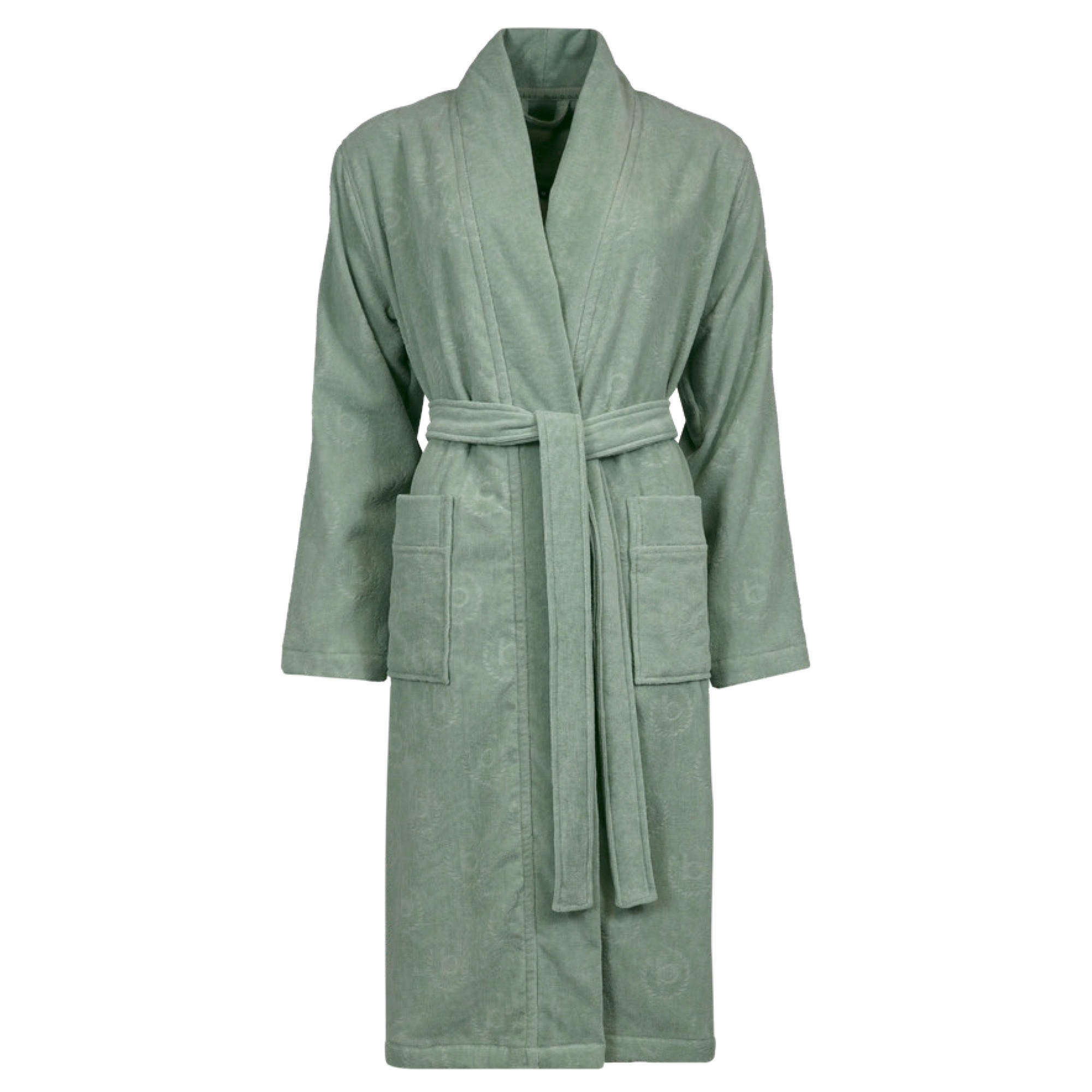 BADEMANTEL DAMEN KIMONO PAOLA SOFT GREEN - 5305 - Grün, Textil (Snull) - Bugatti
