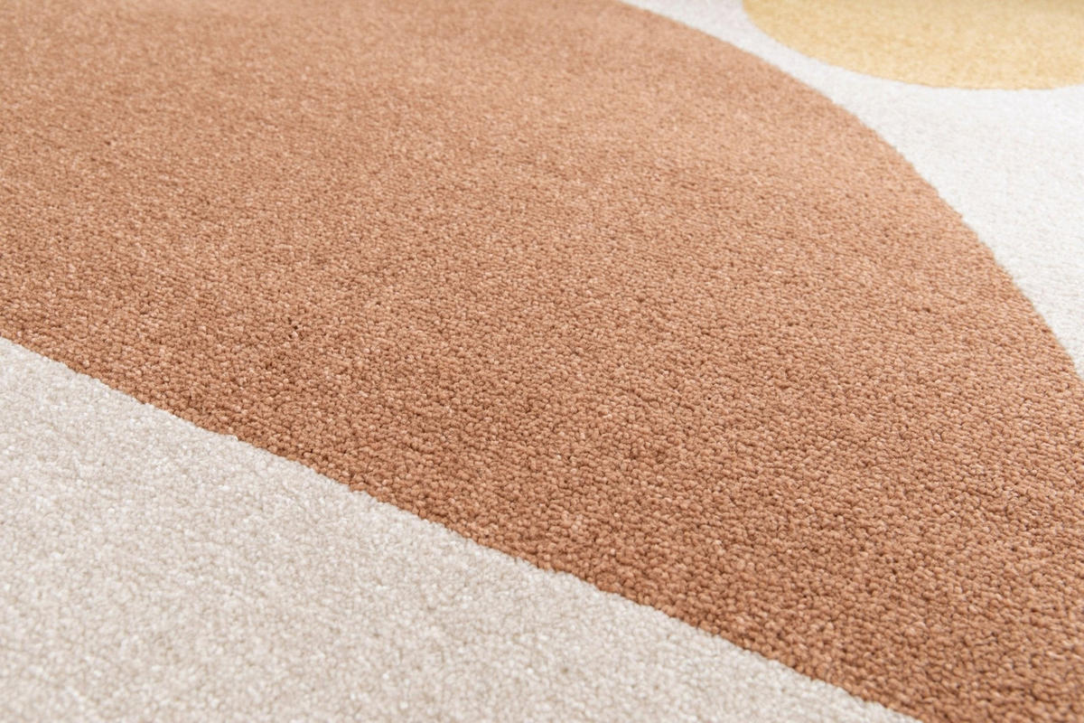 TEPPICH superweich sehr grafisch beige - Beige, Textil (200/290cm) - AFK Living