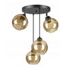 PENDELLEUCHTE HAGEN - Honig, Glas/Metall (40/40/70cm) - kiki design