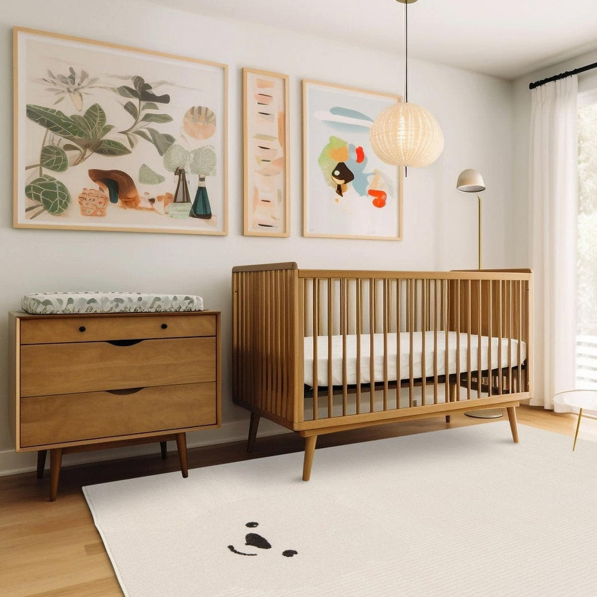 KINDERTEPPICH superweicher weiß - Weiß, Textil (160/230cm) - AFK Living