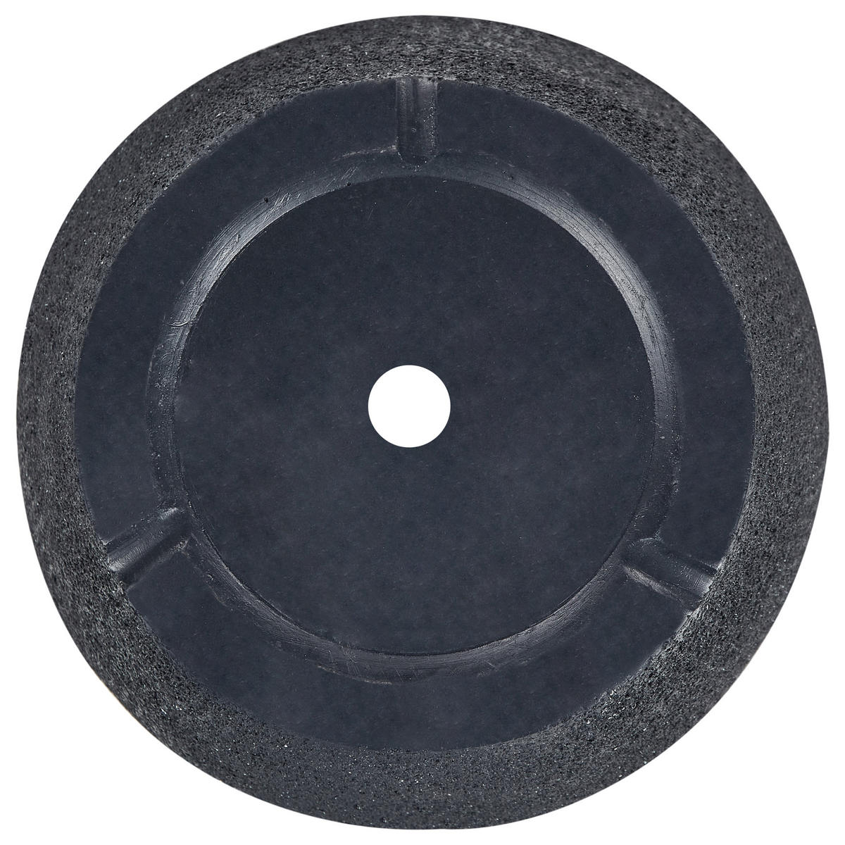 CVETLIČNI LONEC grafitno siva okrogel 55/55/53 cm Kannia - siva, naravni materiali (53cm) - Beliani