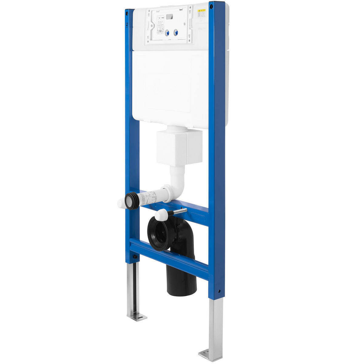 VORWANDELEMENT Für Wc Rea K011a-q - Edelstahlfarben, Metall (52.5/103.5/16cm) - REA