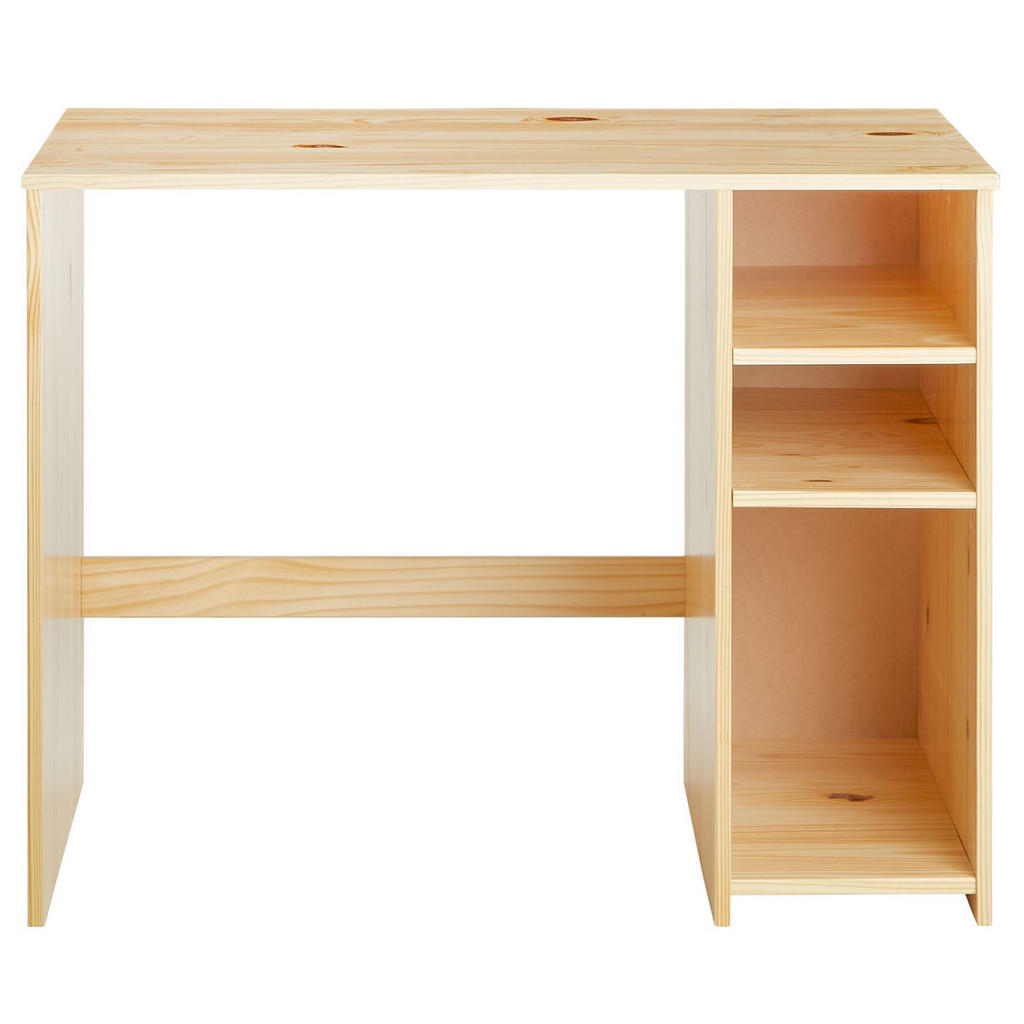 Thumbnail - Idimex Schreibtisch, Natur, Holz, Kiefer, Vintage, 95x75x54 cm, FSC Mix, Arbeitszimmer, Schreibtische, Bürotische
