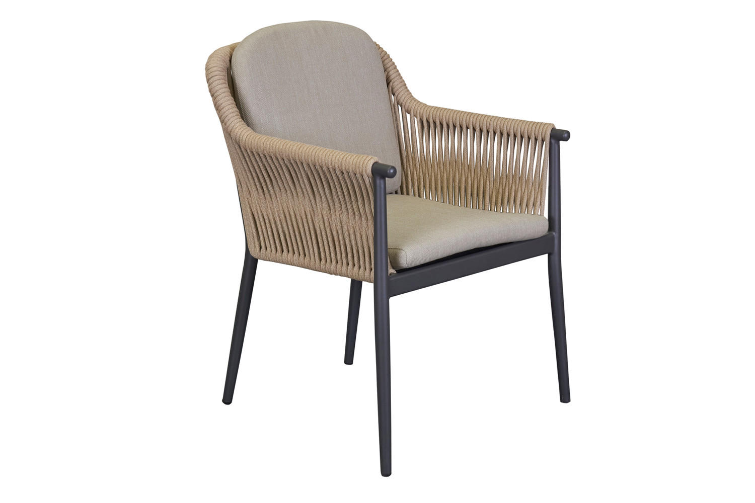 GARTENSTUHL Balu 2, Metall, Beige - Beige, Metall (59/78.5/61cm) - dasmöbelwerk