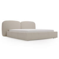 POLSTERBETT Palermo 160x200 Beige - Beige, Textil (160/200cm) - Graingold