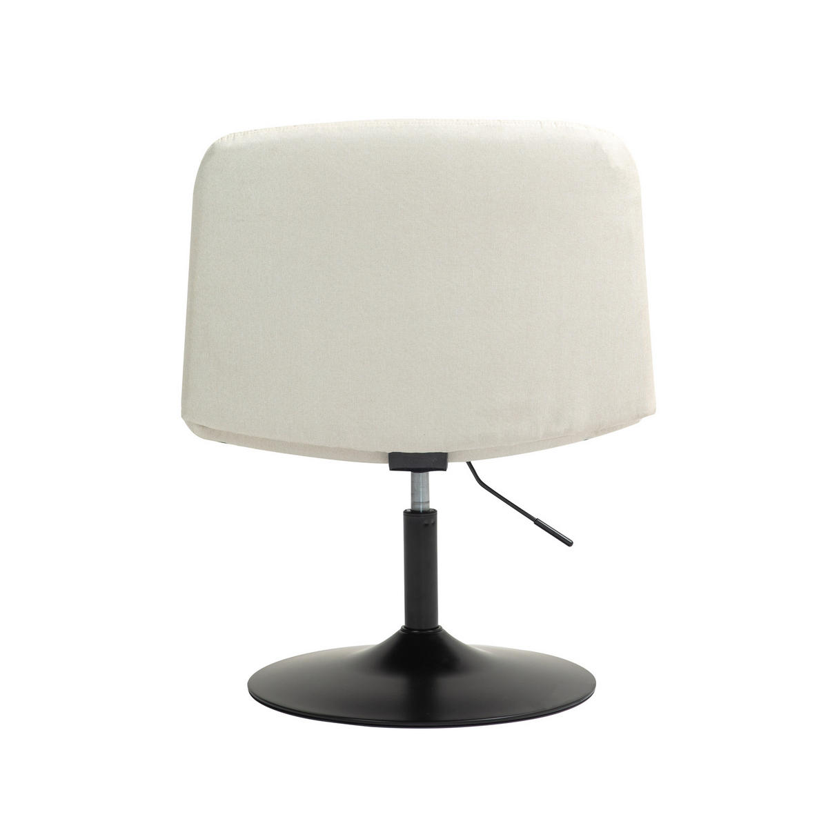 LOUNGESESSEL EMILY Beige - Beige/Schwarz, Textil/Metall (64/96/66cm) - SVITA