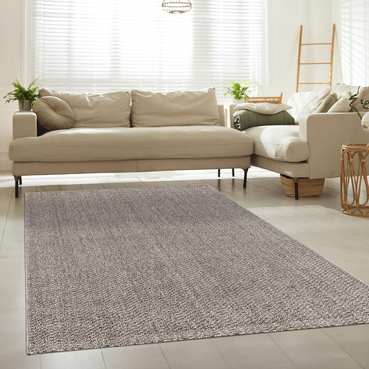 OUTDOORTEPPICH 80/150 cm Hamburg 431 - Grau, Textil (80/150cm) - Paco Home