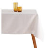 TISCHDECKE Badala - Weiß, Textil (160cm) - home&you