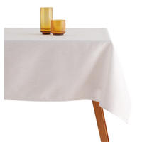 TISCHDECKE Badala - Weiß, Textil (160cm) - home&you