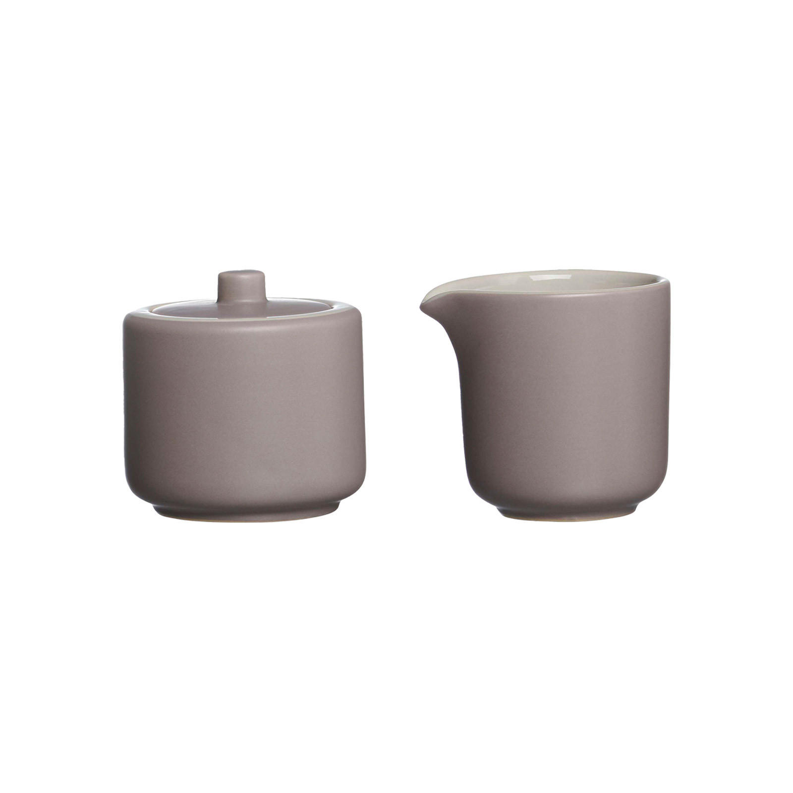 MILCH- UND ZUCKERSET Jasper taupe 2er Set - Taupe, Keramik (1/1cm) - Ritzenhoff Breker