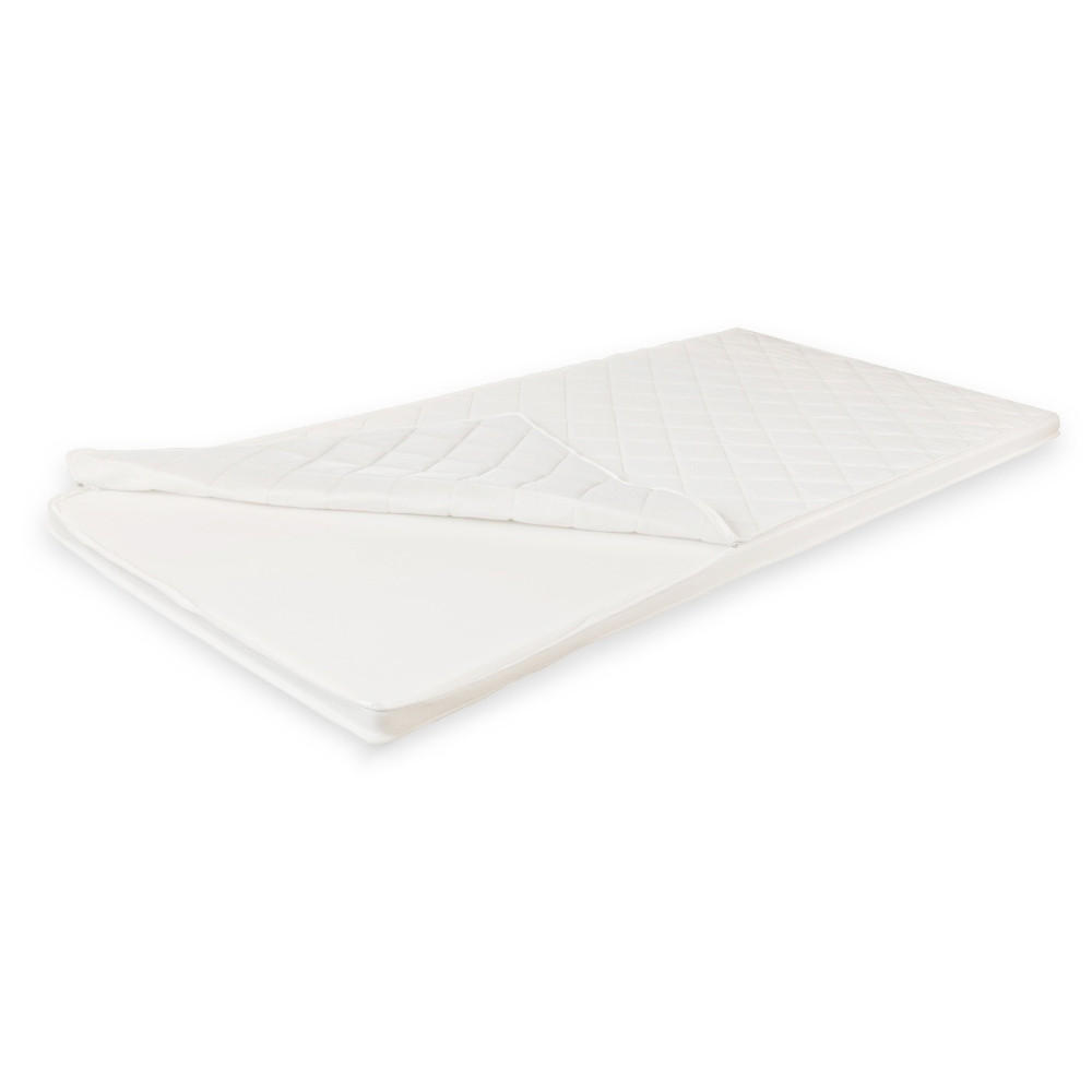 TOPPER LAY - Größe: 180 x 200 cm - Weiß, Textil (180/200cm) - Home Deluxe