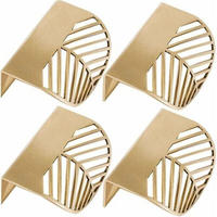 MÖBELGRIFF Gold 4er-Set 64 mm - Goldfarben, Metall (4.2/2.3/6cm)