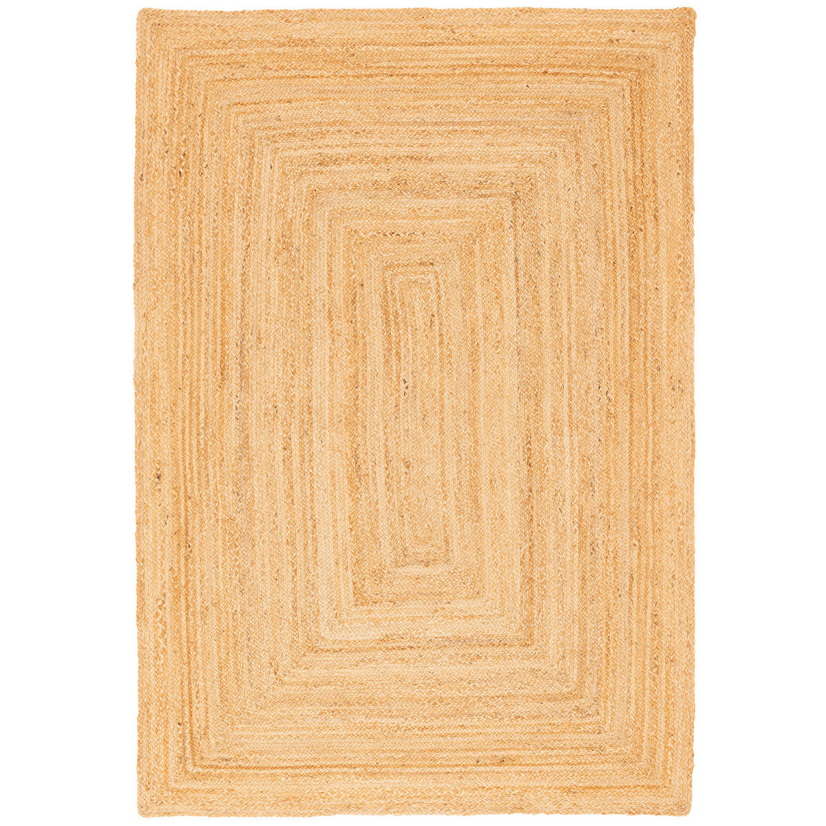 NATURFASER TEPPICH JUTE SALSA BORDÜRE - Beige, Textil (80/150cm) - Pergamon