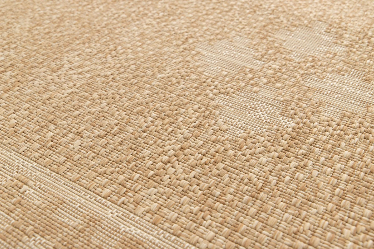 TEPPICH für Innen- und Außenbereiche im Jute-Look beige - Beige, Textil (200/290cm) - AFK Living