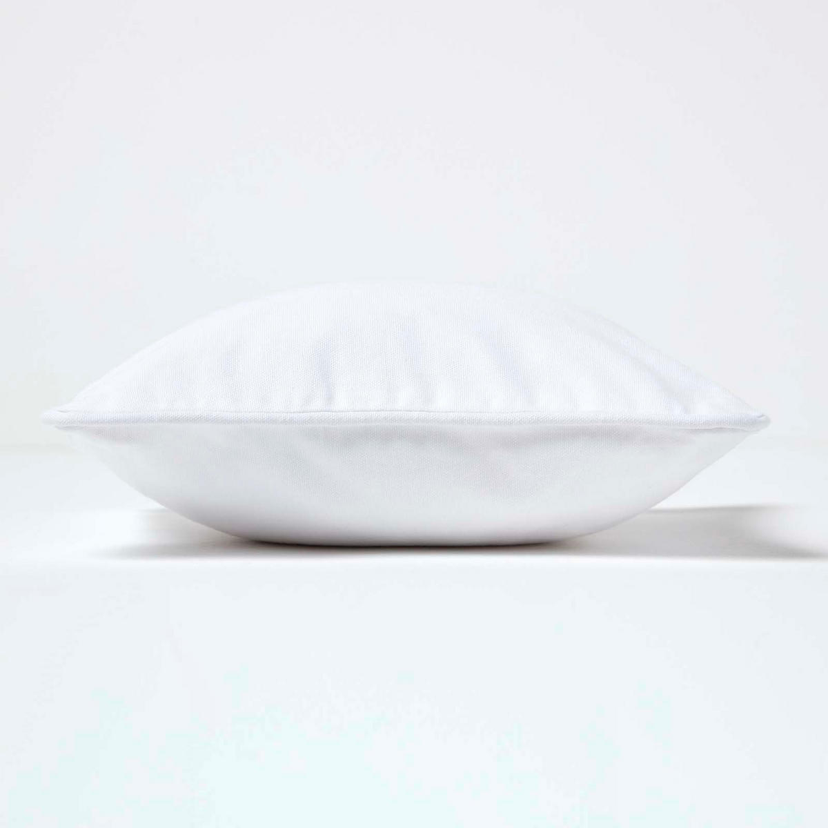 KISSENHÜLLE weiß 45/45 cm, 100% Baumwolle - Weiß, Textil (45/45cm) - Homescapes