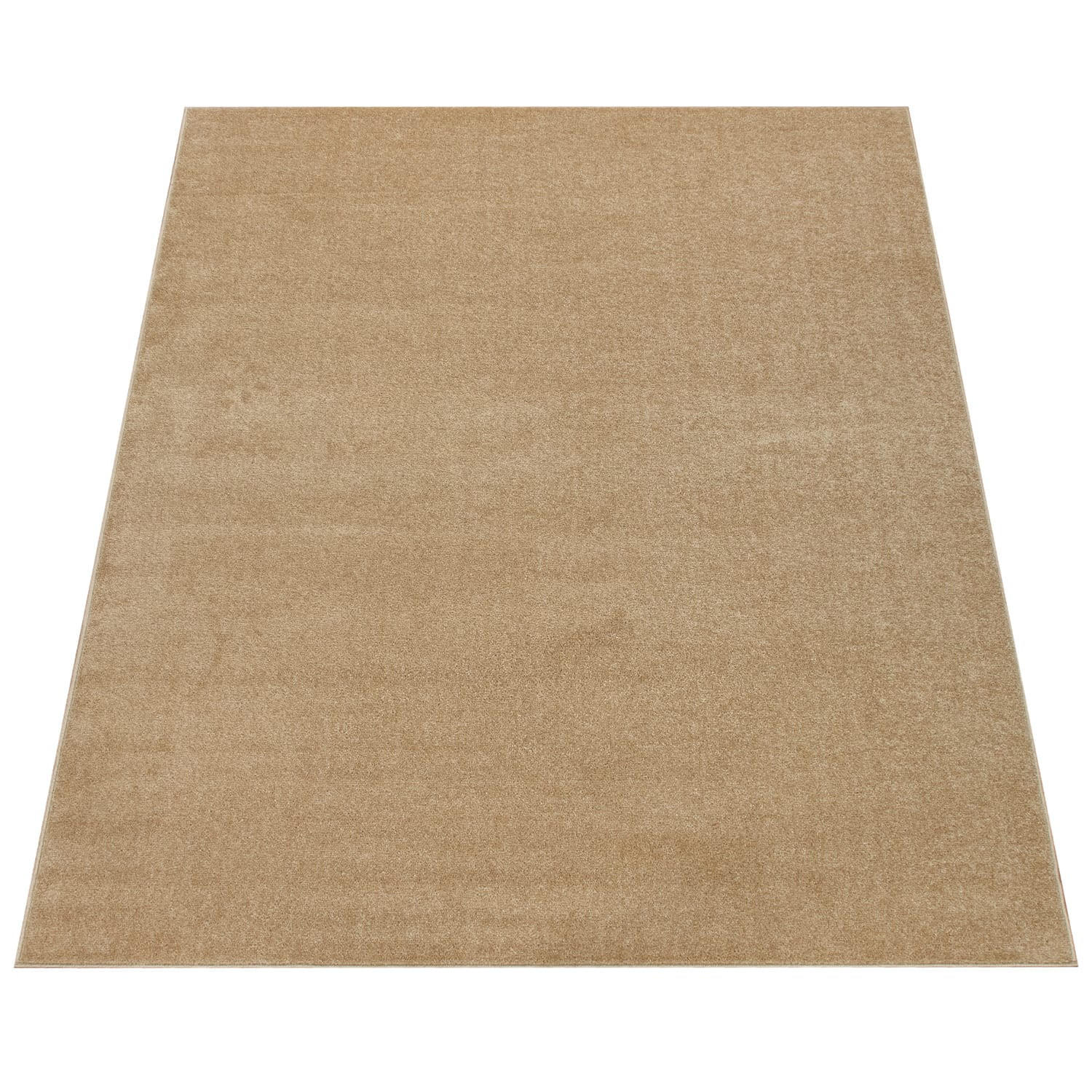 KURZFLORTEPPICH Waschbar, einfarbig, Gold, 60 x 100 cm - Goldfarben, Textil (60/100cm) - KADIMA DESIGN