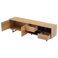 TV-ELEMENT 173/38/43 cm Holzton mit Stauraum und 2 Schubladen - Ahornfarben, Holz (173/48/38cm) - Oxeza