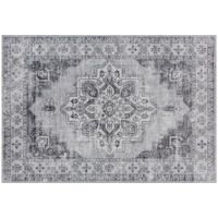 TEPPICH Flanell Grau - Grau, Textil (160/230cm) - HOMCOM
