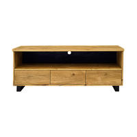 TV-SCHRANK im Loft-Stil mit Schubladen auf Metallbeinen DELIO I - Eichefarben, Holz (170/70/45cm) - Rawood Furniture