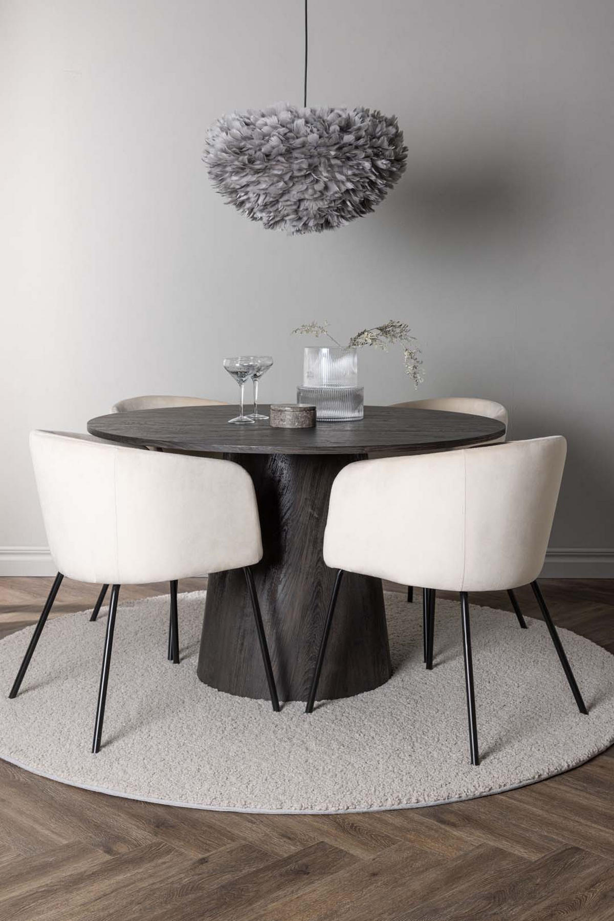 TISCHGRUPPE Mocca - Braun, Holzwerkstoff (120/75/120cm) - ebuy24
