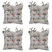 SITZKISSEN Julliete - Mehrfarbig - 46/46/8 cm - 4er-Set - Multicolor, Textil (46/8/46cm) - Madison