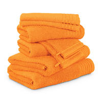 HANDTUCHSET NEW CLASSIC 8-TLG - Orange, Textil (50/100cm) - MÖVE