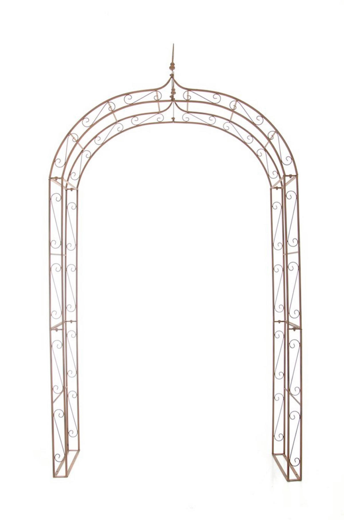 ROSENBOGEN Lena antik braun - Braun, Metall (147/264/27cm) - TPFGarden