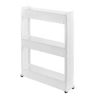 ROLLREGAL - Weiß, Kunststoff (12/72/54.5cm) - [en.casa]