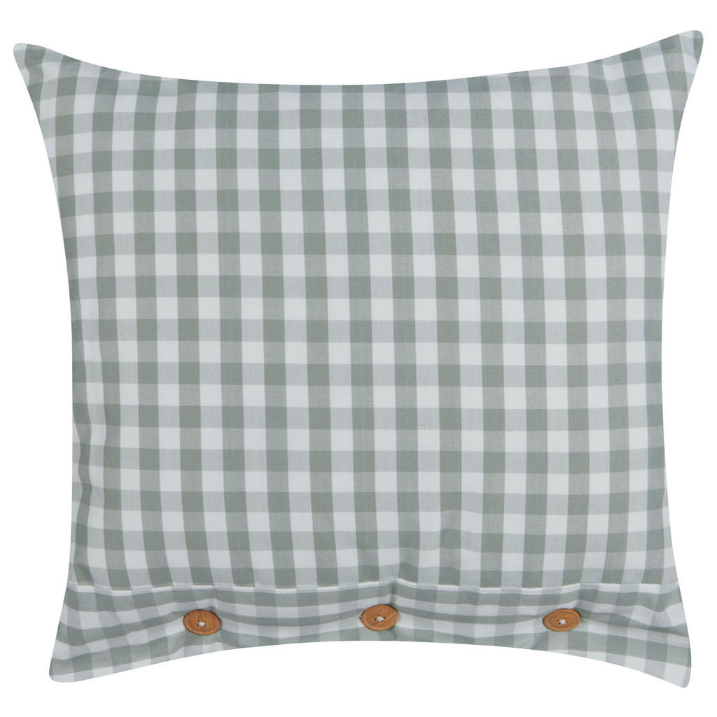 Beliani DEKORATIVNÍ polštář Mátově zelený 45/45 cm Talya