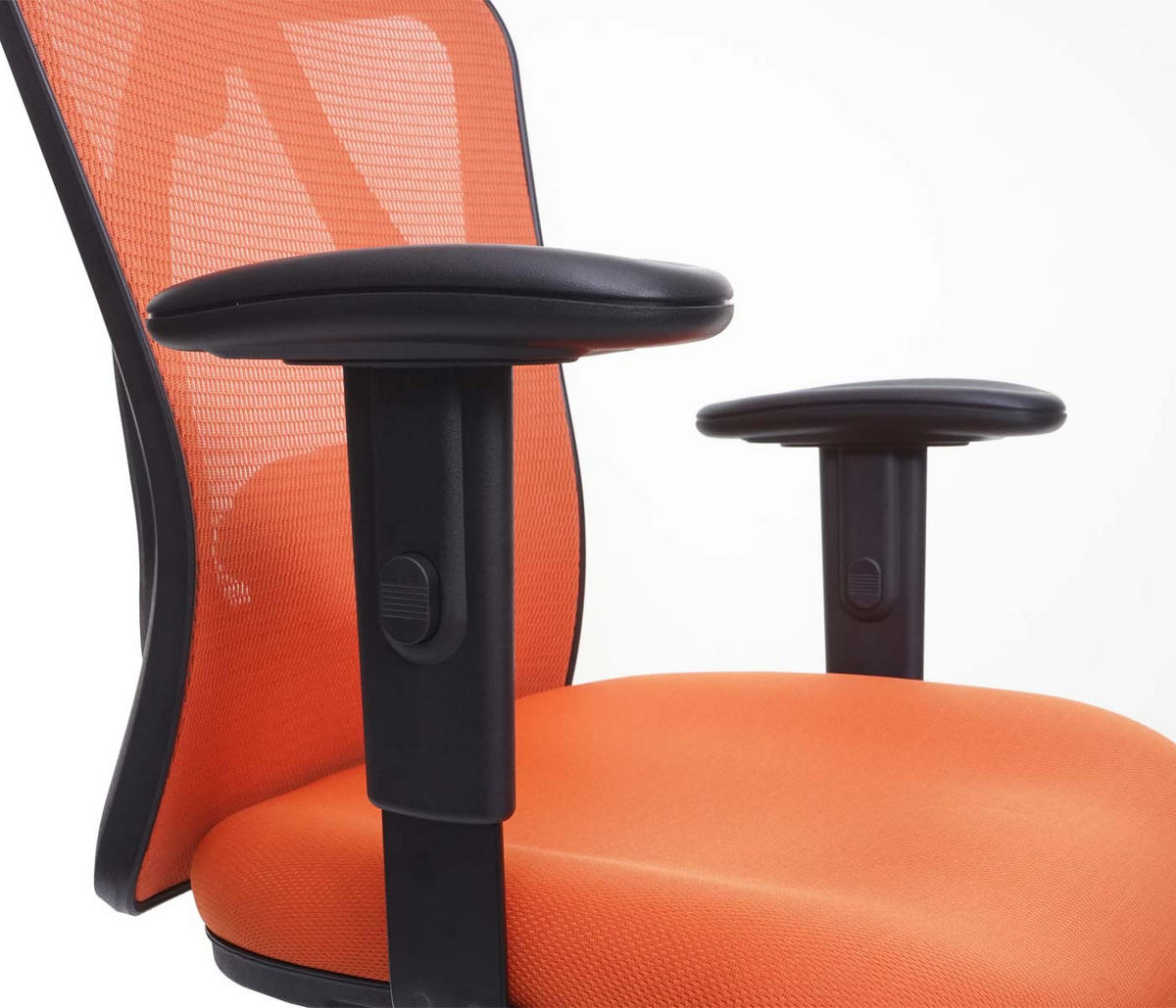 BÜROSTUHL Orange - Orange, Textil (66/129/69cm) - SIHOO