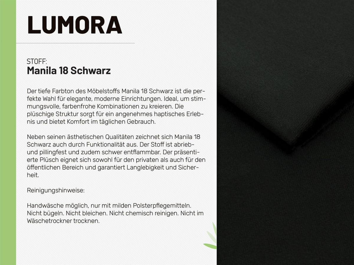 SESSEL Lumora mit Holzbeinen schwarz - Schwarz, Holz (68/82/78cm) - Panda Möbel