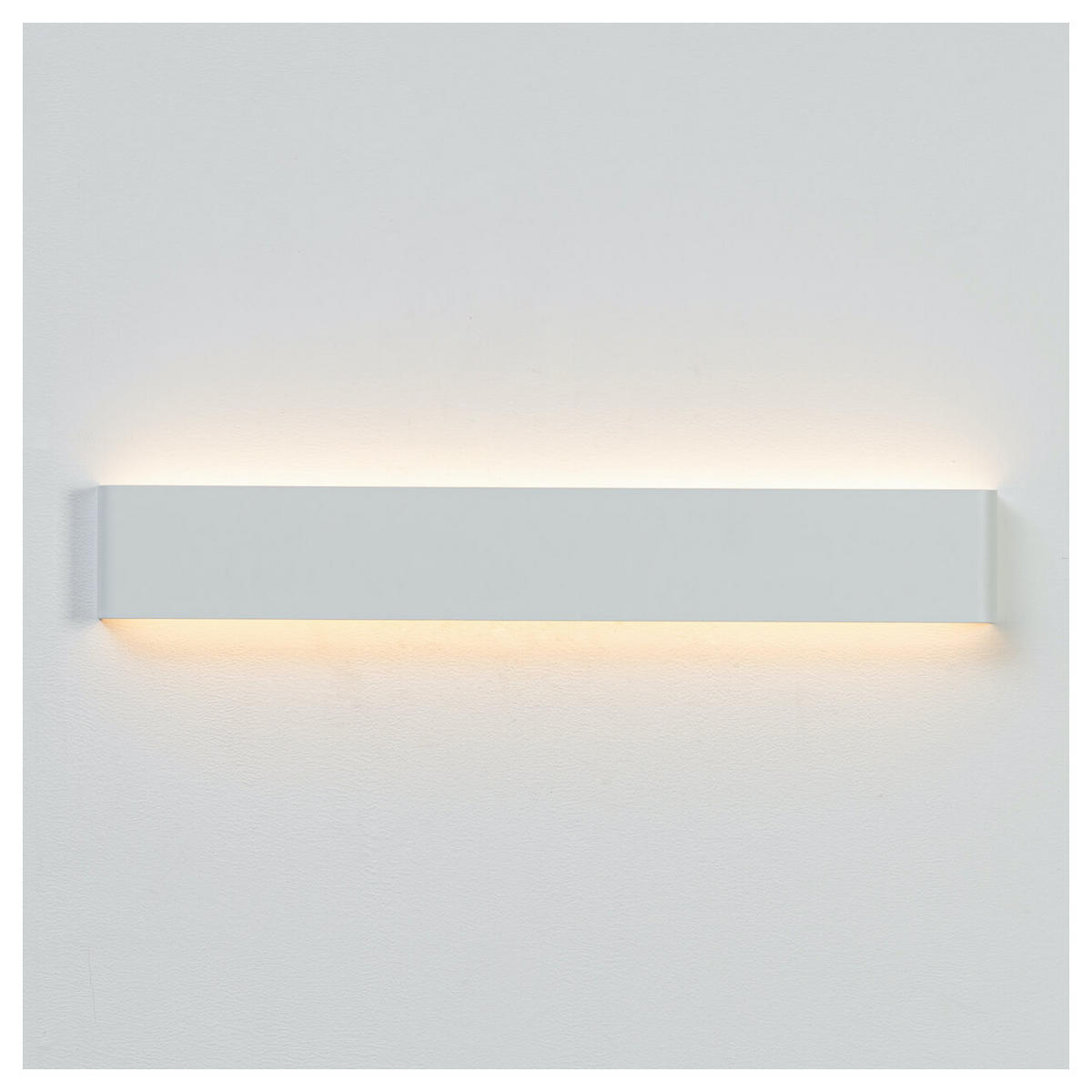 WANDLEUCHTE Oletta, Weiß, 61cm - Weiß, Metall (9/61/61cm) - KOSILUM