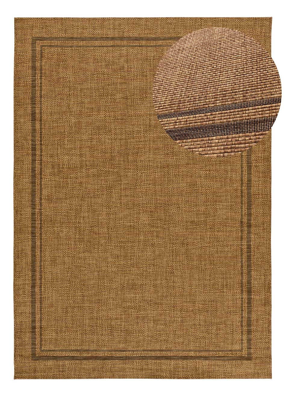 Atticgo Outdoorteppich Natur 120x170 cm