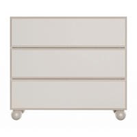 KOMMODE Chocolated Beige 100 cm - Beige/Goldfarben, Holz/Holzwerkstoff (100/90.5/39cm) - Selsey