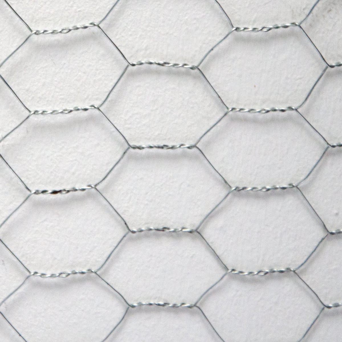 MASCHENDRAHTZAUN Quadratisch, 25 x0,5 m - Silberfarben, Metall (2.5/50cm) - Niederberg Metall