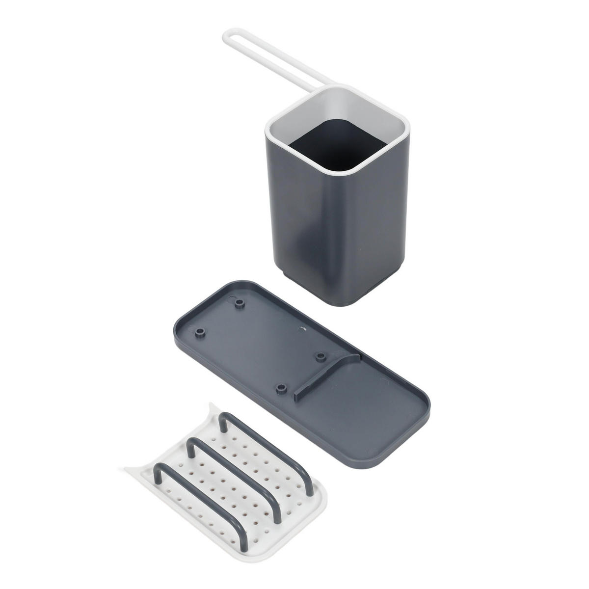 KÜCHENBEHÄLTER für Zubehör 21/9/15 cm - Schwarz, Kunststoff (9/15/21cm) - 5five Simply Smart