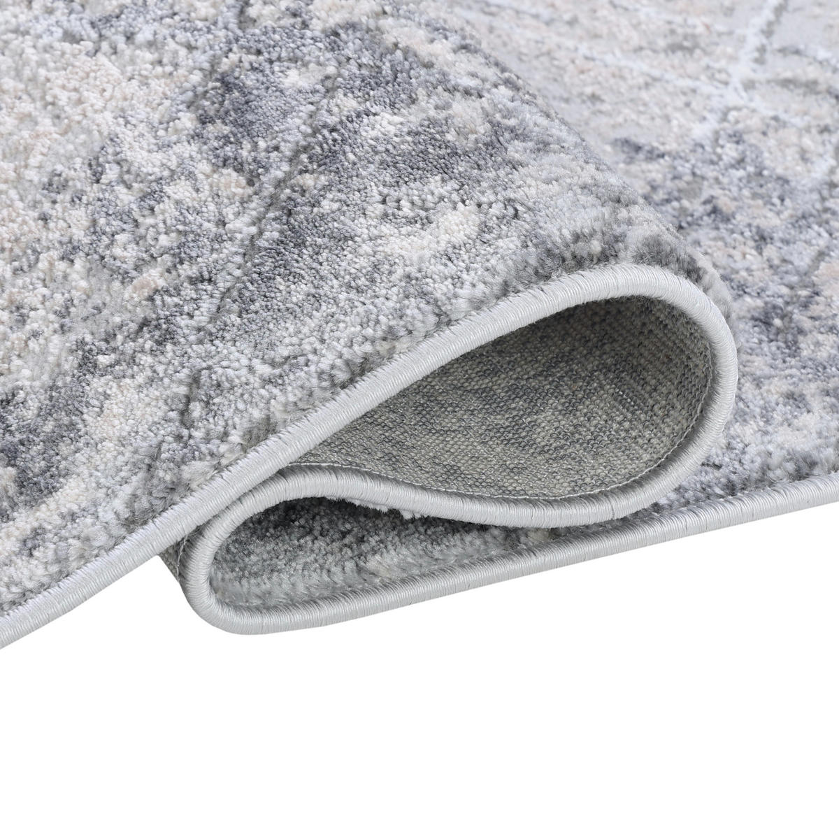 TEPPICH COMO Grau 200/300 cm - Grau, Kunststoff (200/300cm) - Tapiso