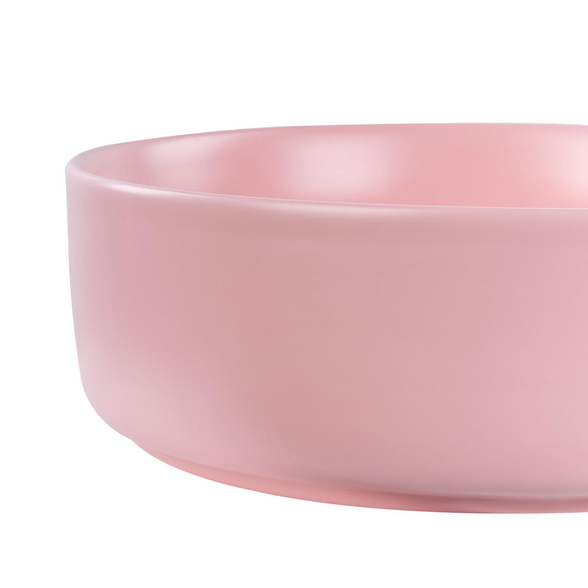 AUFSATZWASCHBECKEN 37 cm Gudar - Pink, Keramik (37/12/37cm) - Beliani