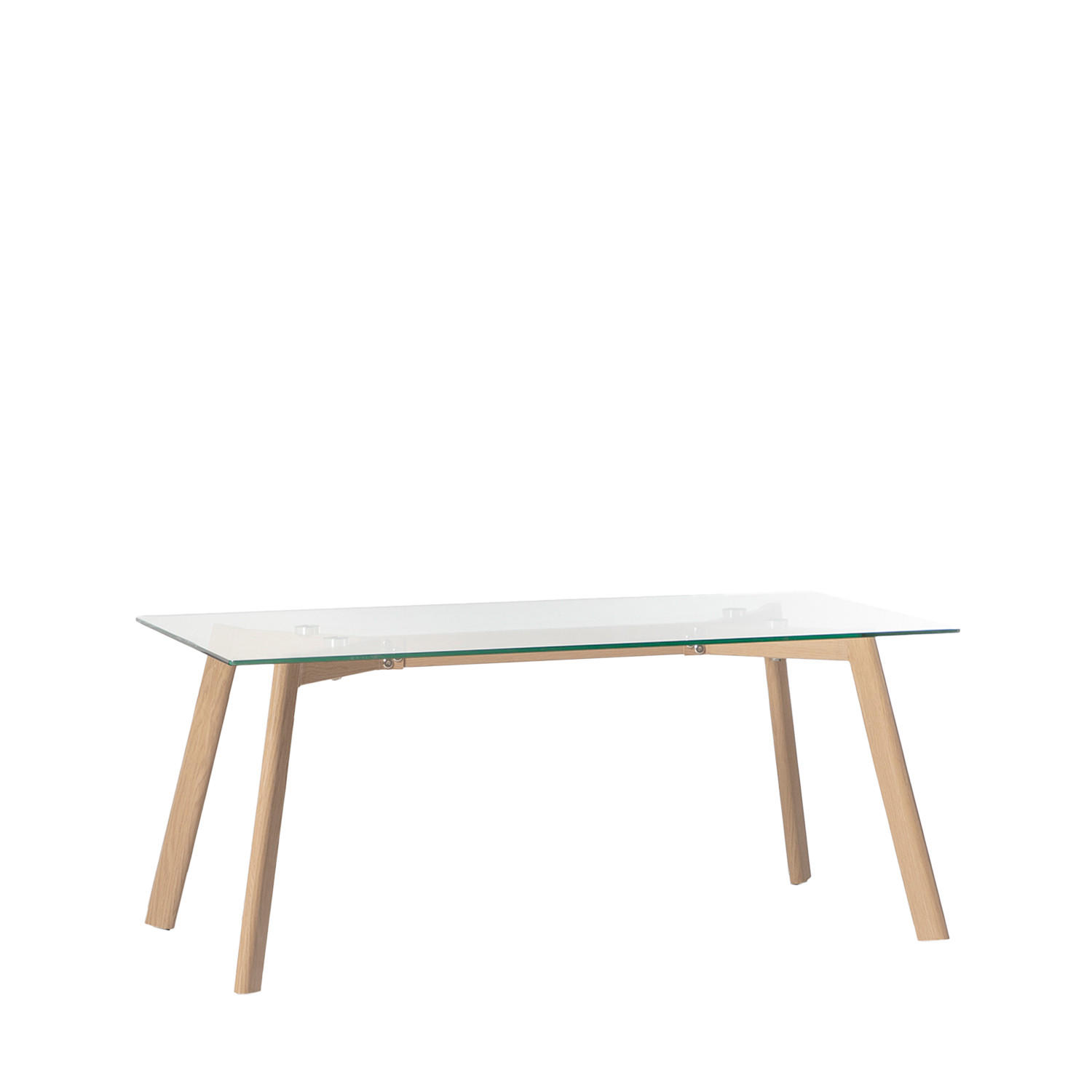 COUCHTISCH FESTER Eyre Durchsichtig 110 cm x 45 cm - Transparent, Glas (60/110/45cm) - Klast Home