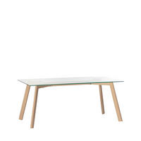 COUCHTISCH FESTER Eyre Durchsichtig 110 cm x 45 cm - Transparent, Glas (60/110/45cm) - Klast Home