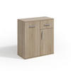 KOMMODE GIACOMO I 75/85/33 cm mit 1 Schubladen 2 Türen Sonoma Eiche - Sonoma Eiche, Holzwerkstoff (75/85/33cm) - MASSENO