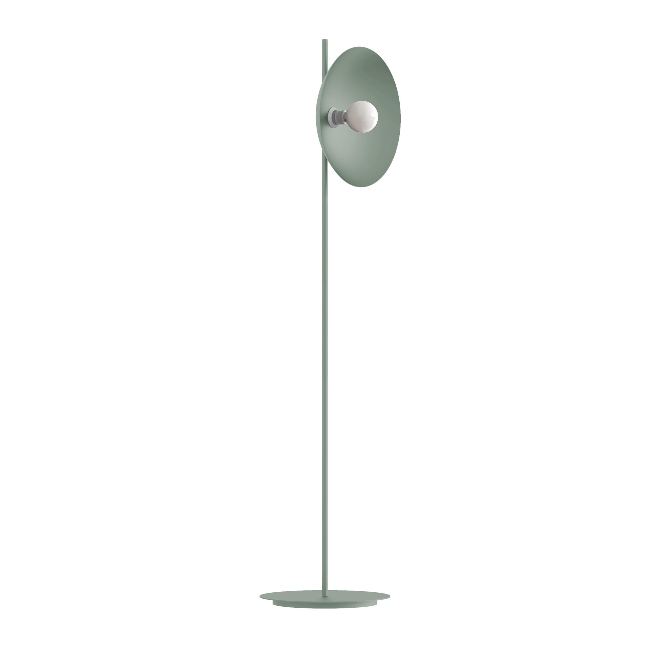 STEHLEUCHTE - Grün, Metall (40/40/160cm) - Lumicom