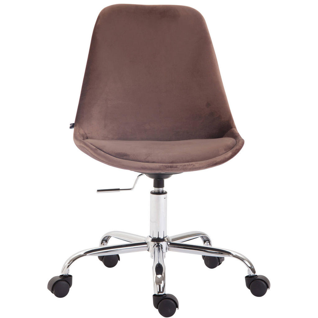 Thumbnail - TPFLiving Bürostuhl, Braun, Textil, 48x52x54 cm, Arbeitszimmer, Bürostühle, Drehstühle